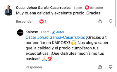 Reseña cliente