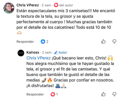 Reseña cliente